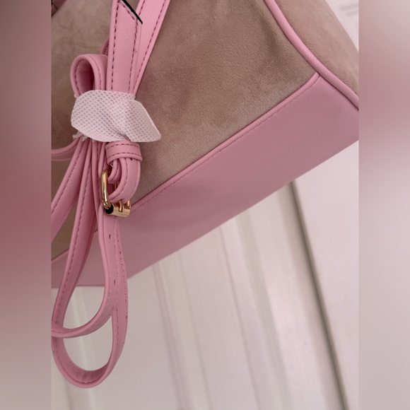 NWT Y2K 2000s style Pink and beige Juicy Couture satchel - Picture 4 of 4